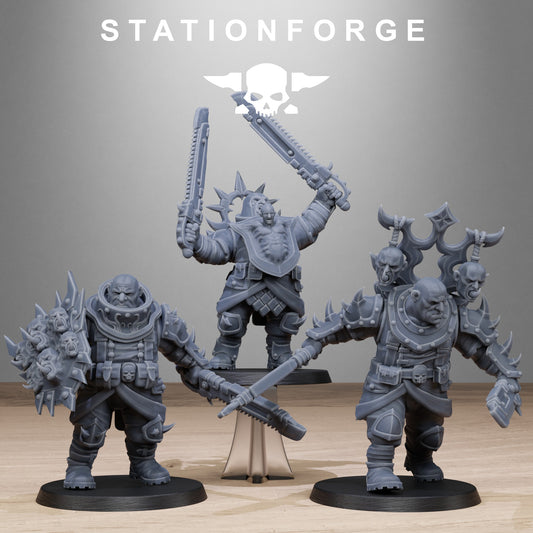 Corrupted Guard The Giantes - Lot de 3 Figurines - Station Forge