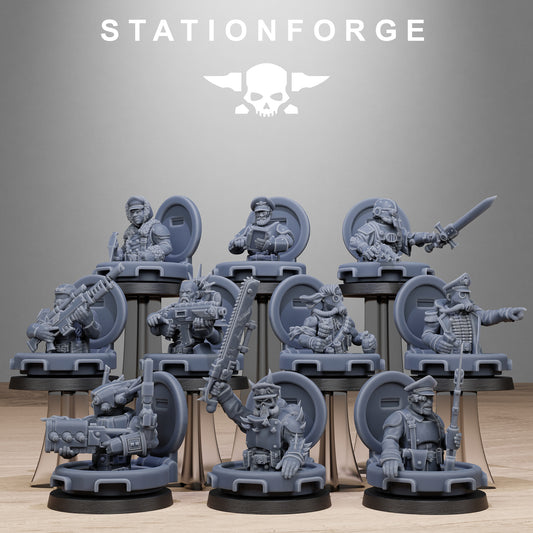 Tank Commanders - Figurines Station Forge