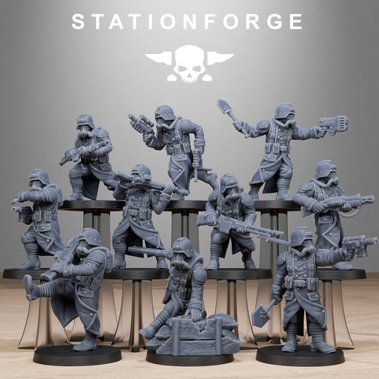 GrimGuard Shovel Trenches  - Station Forge