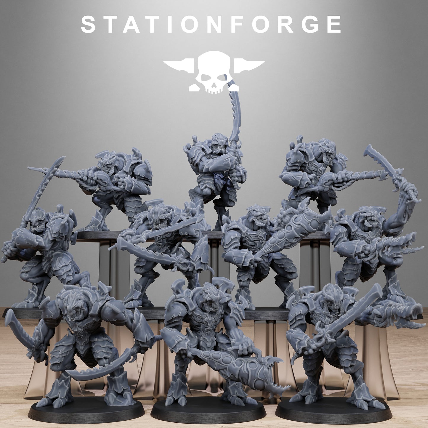 Xenarid Warriors - Station Forge
