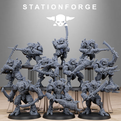 Xenarid Warriors - Station Forge