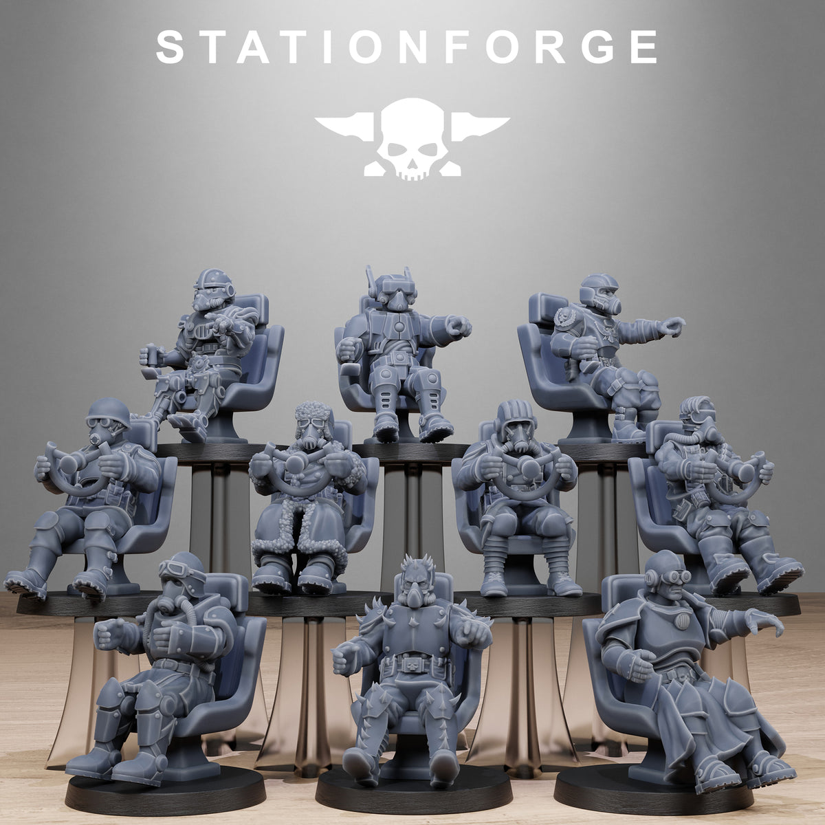 Pilot Commanders - Station Forge - Station Forge - 3DPitFactory