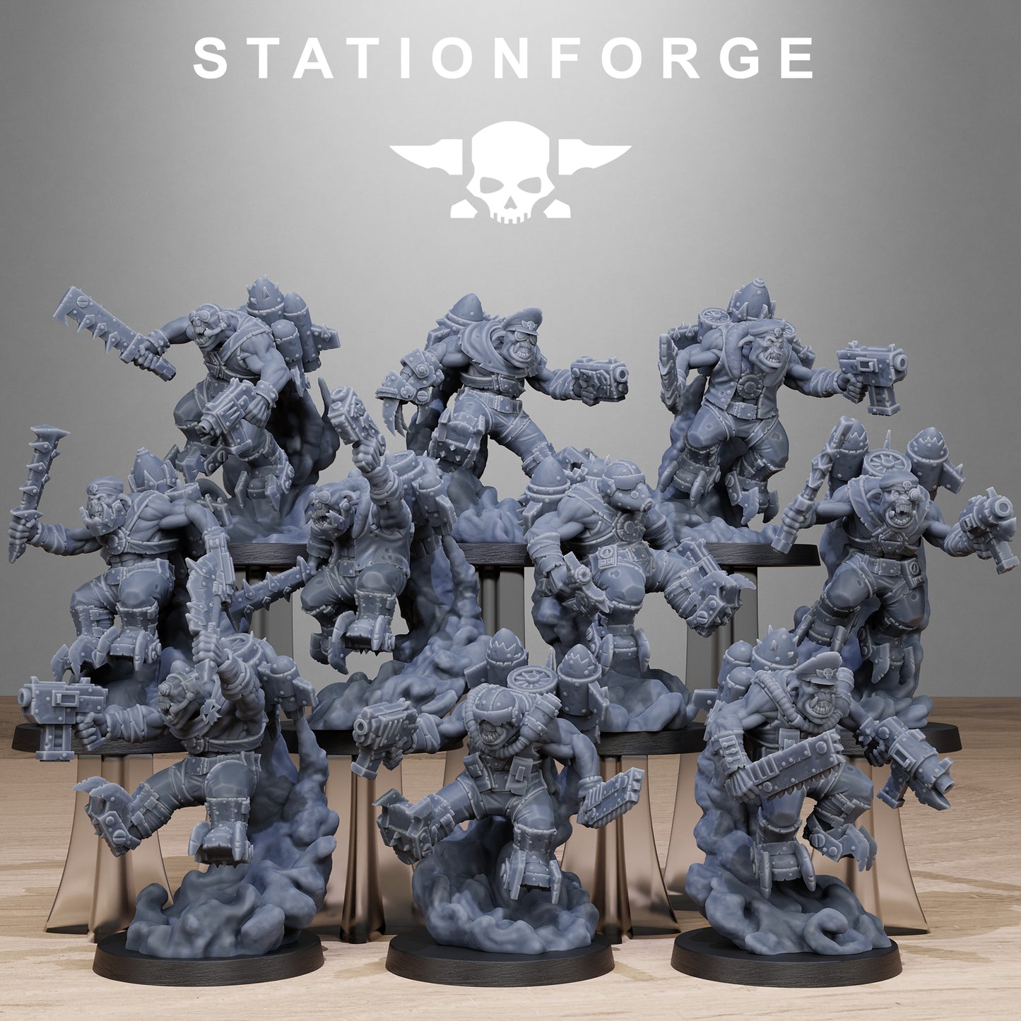 Orkaz Flyers - Station Forge