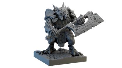 Rograth Iron Manes Champion - Figurines GHAMAK - GHAMAK - 3DPitFactory