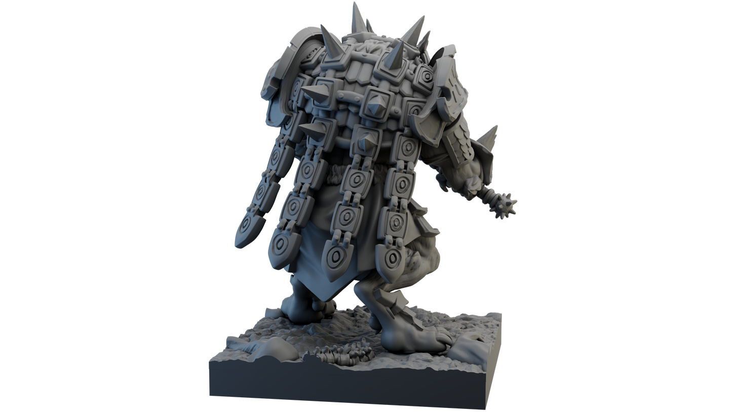 Rograth Iron Manes Champion - Figurines GHAMAK - GHAMAK - 3DPitFactory
