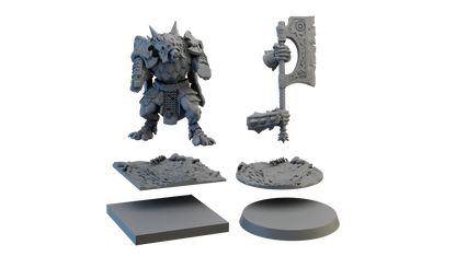 Rograth Iron Manes Champion - Figurines GHAMAK - GHAMAK - 3DPitFactory
