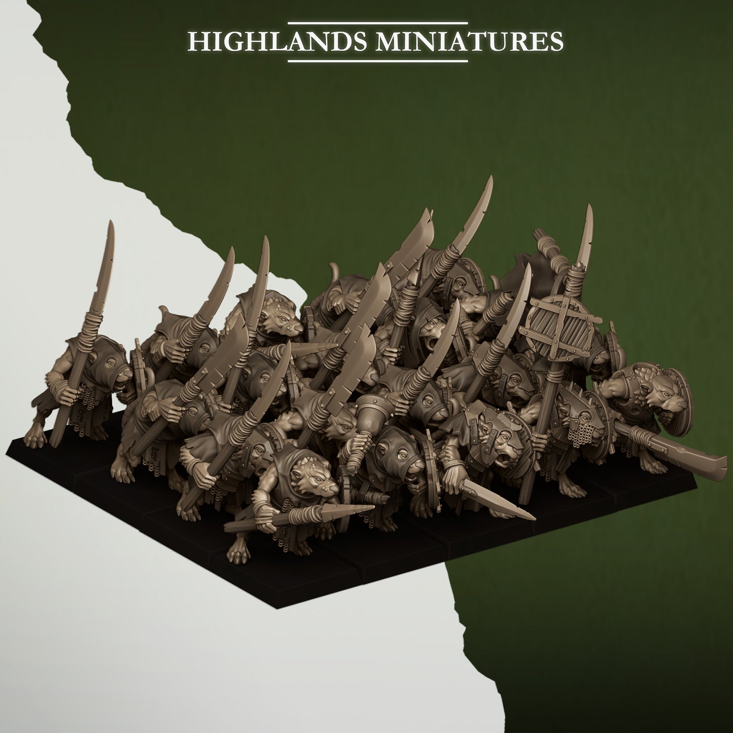SEWER RATS - Figurine Highlands Miniatures