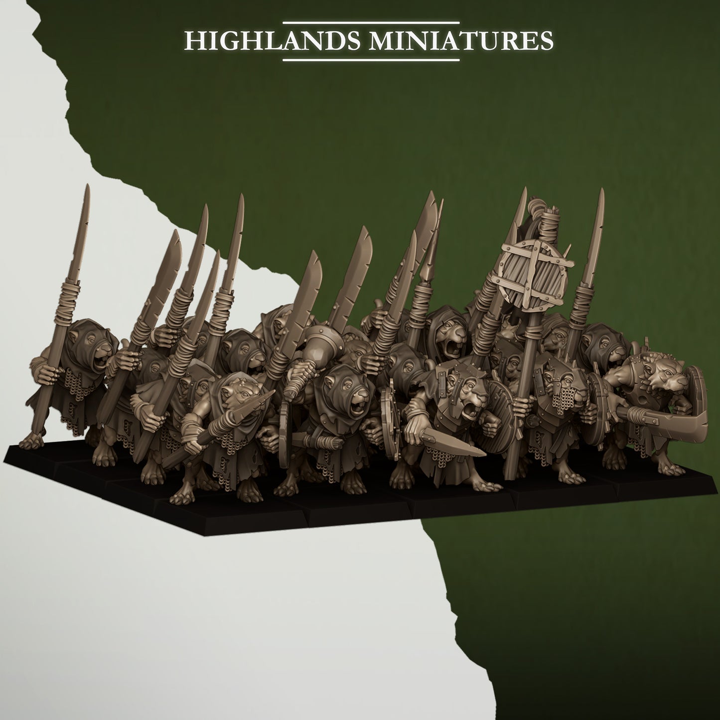 SEWER RATS - Figurine Highlands Miniatures