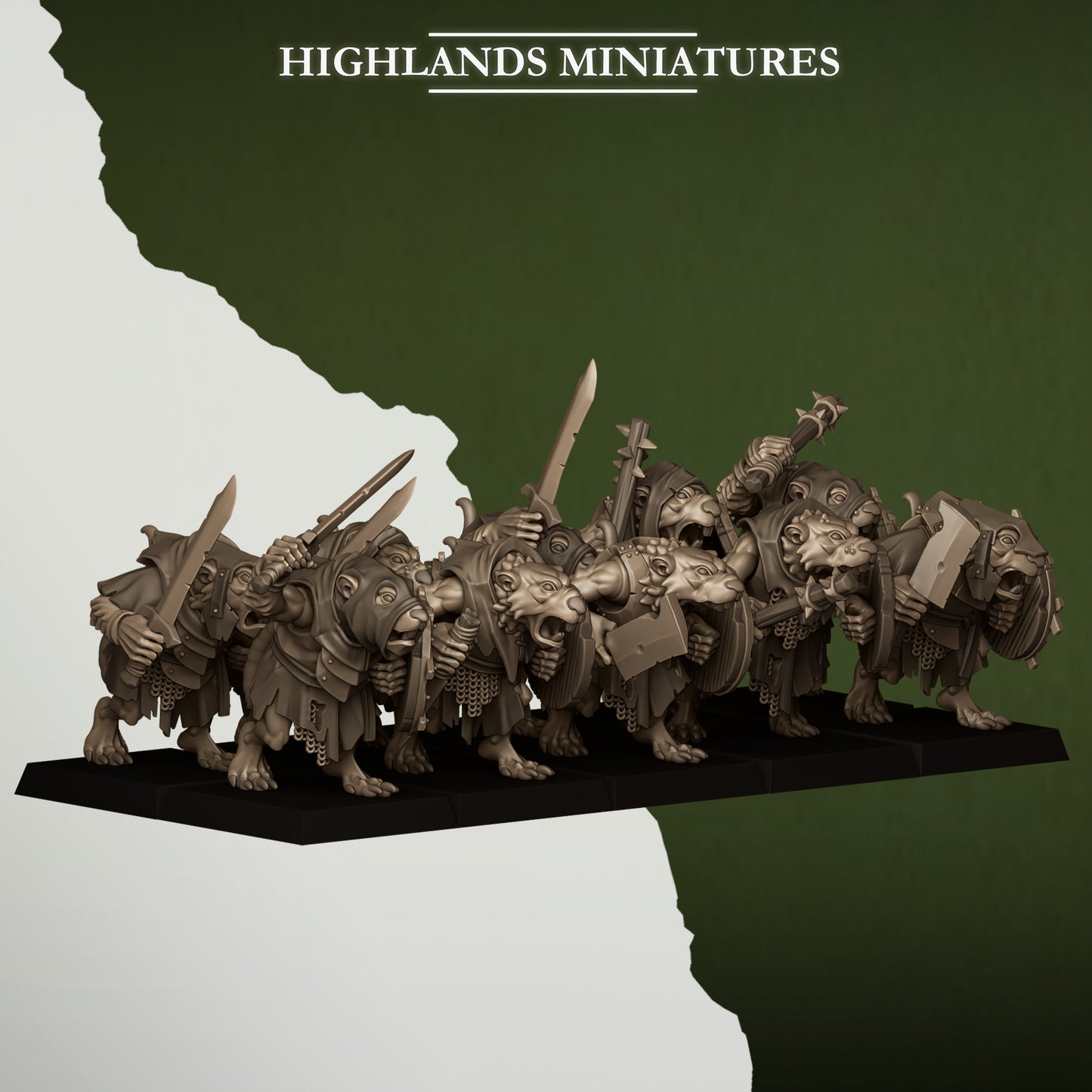 SEWER RATS - Figurine Highlands Miniatures