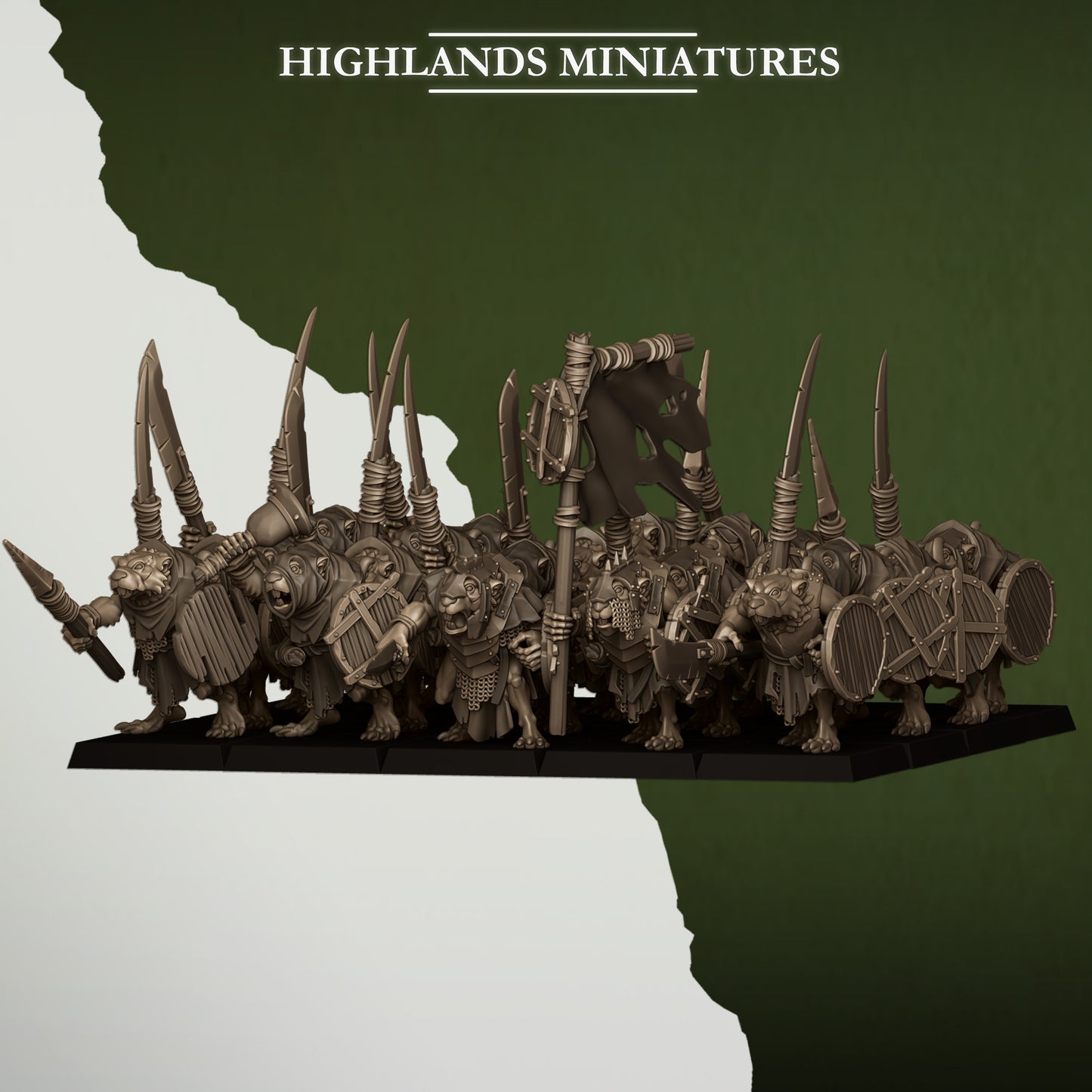 SEWER RATS - Figurine Highlands Miniatures