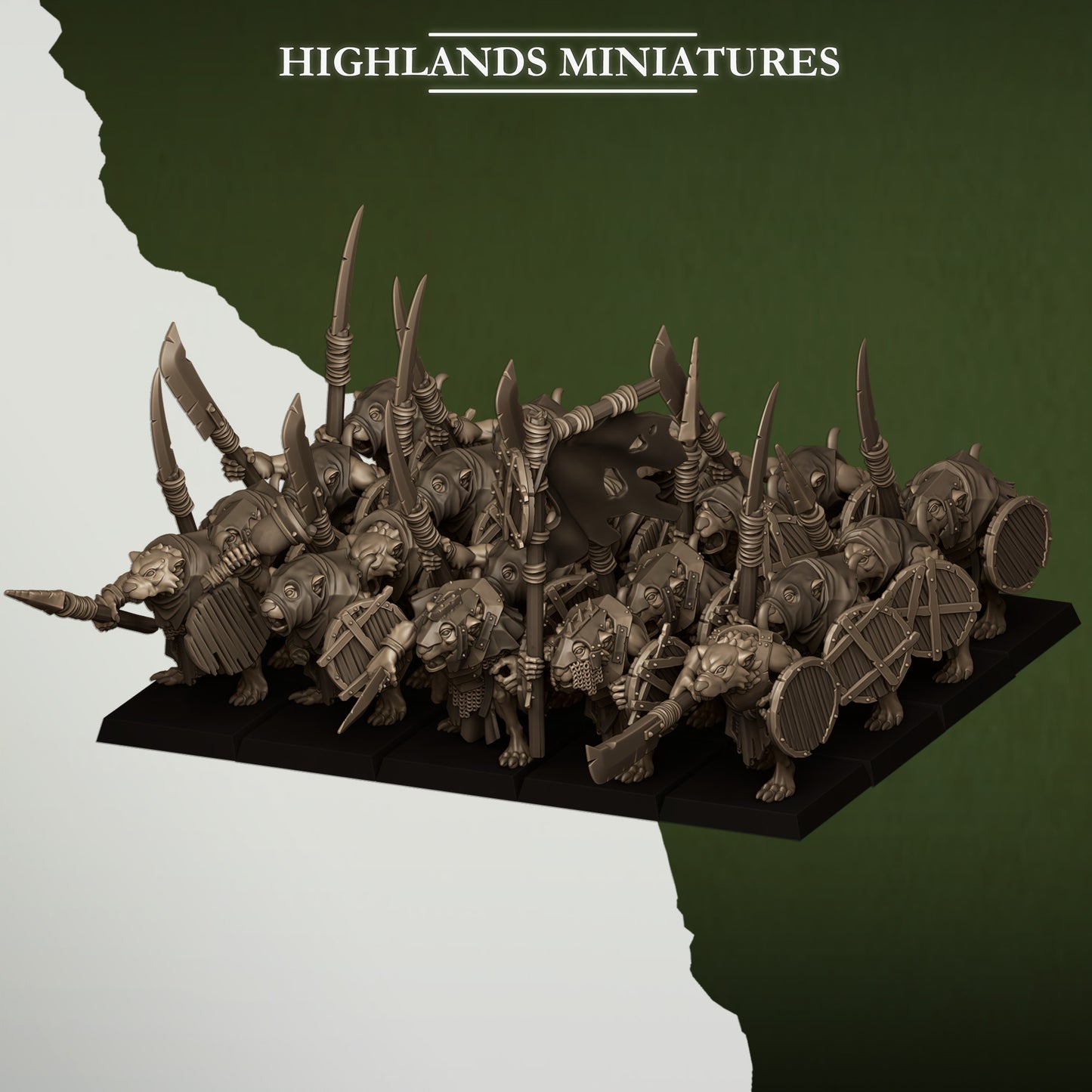 SEWER RATS - Figurine Highlands Miniatures