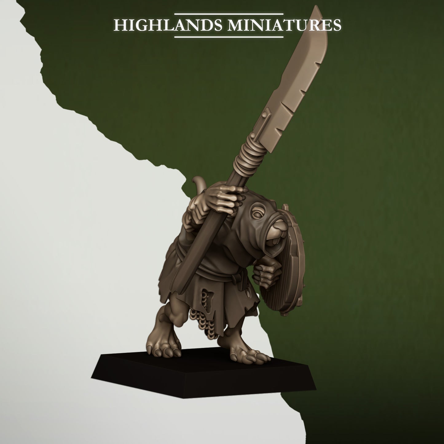 SEWER RATS - Figurine Highlands Miniatures