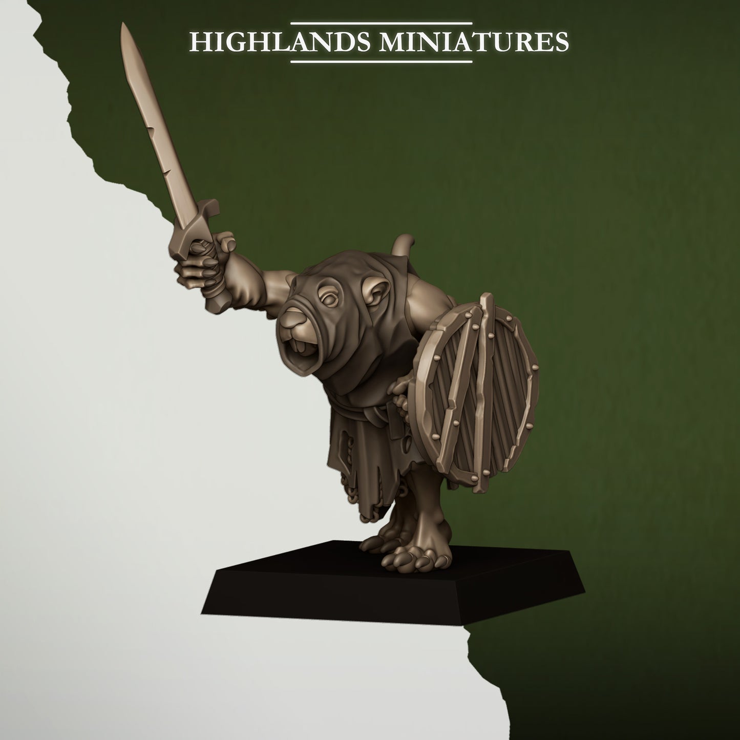 SEWER RATS - Figurine Highlands Miniatures