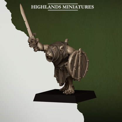 SEWER RATS - Figurine Highlands Miniatures