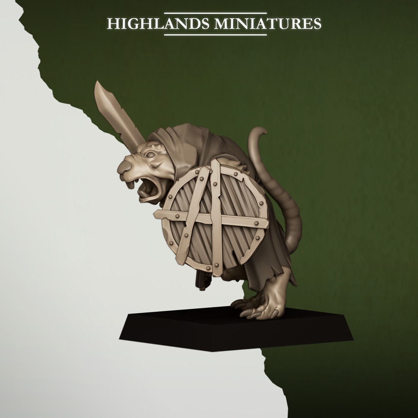 SEWER RATS - Figurine Highlands Miniatures