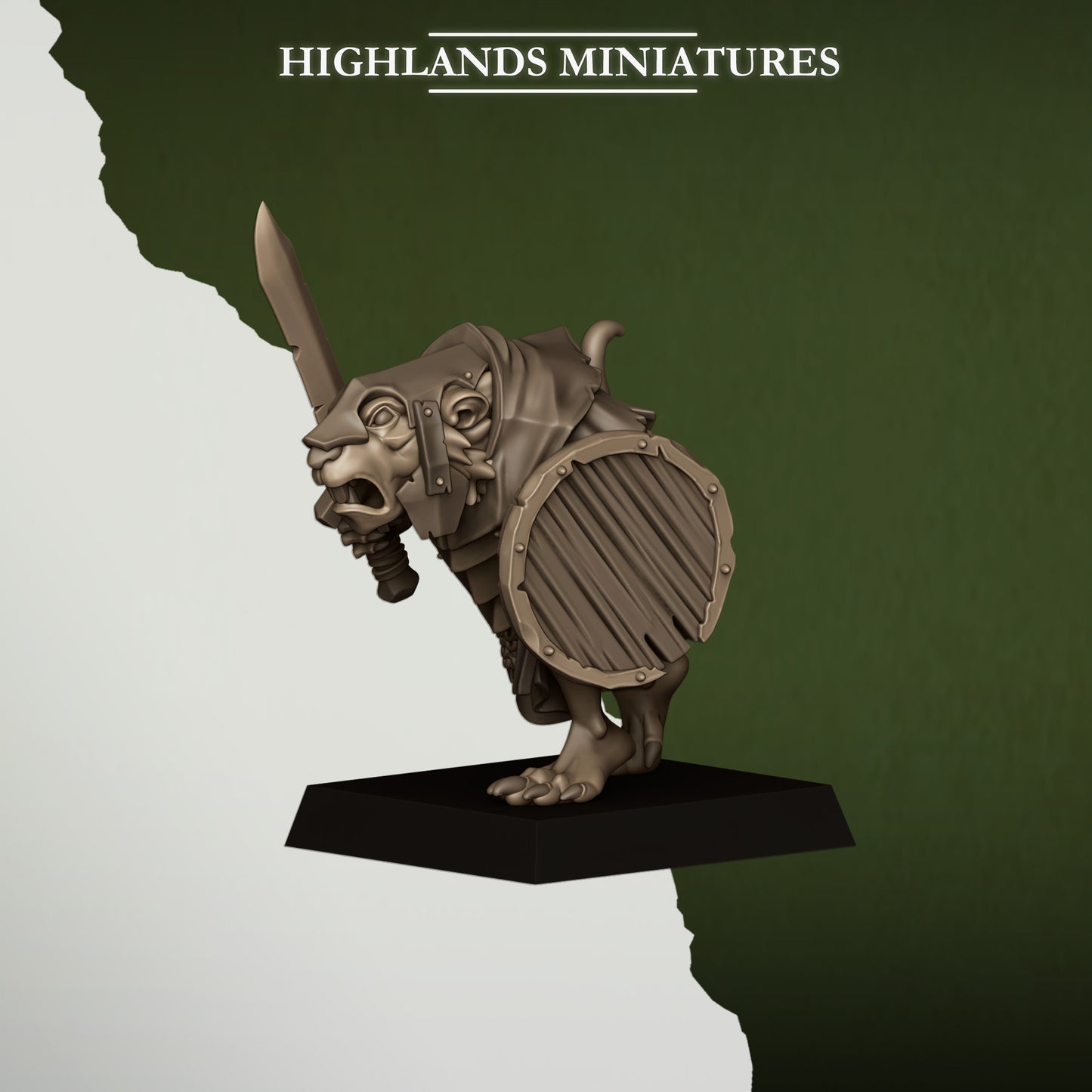 SEWER RATS - Figurine Highlands Miniatures
