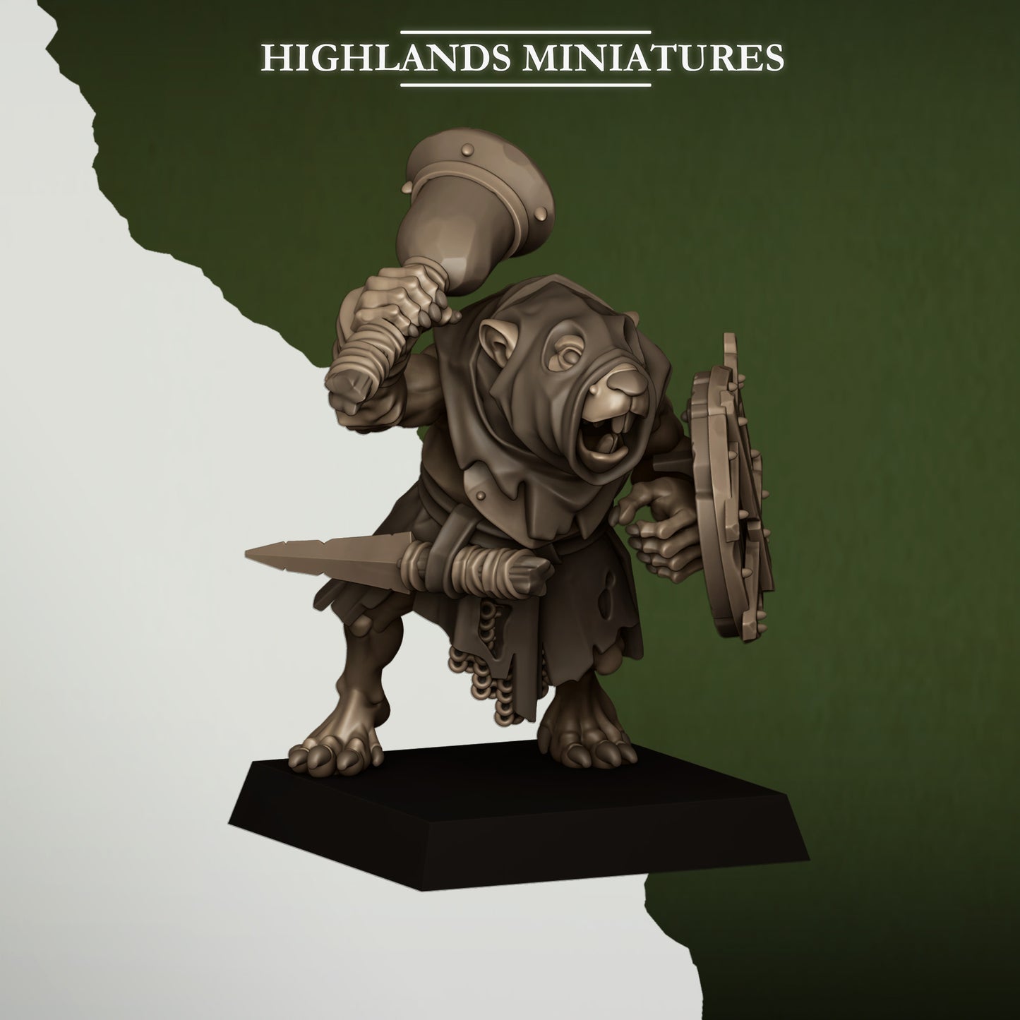 SEWER RATS - Figurine Highlands Miniatures