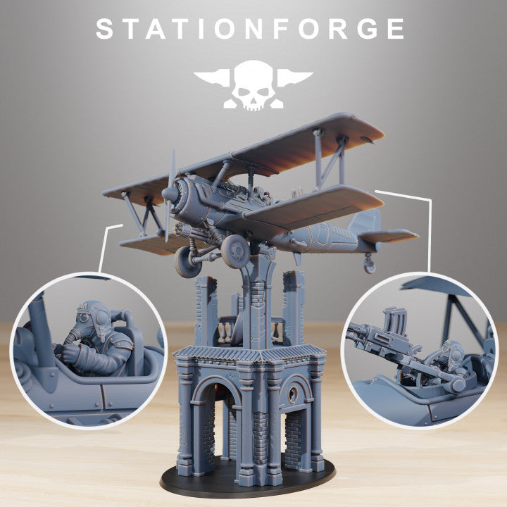 GrimGuard SF-14A Fighter Plane - Station Forge