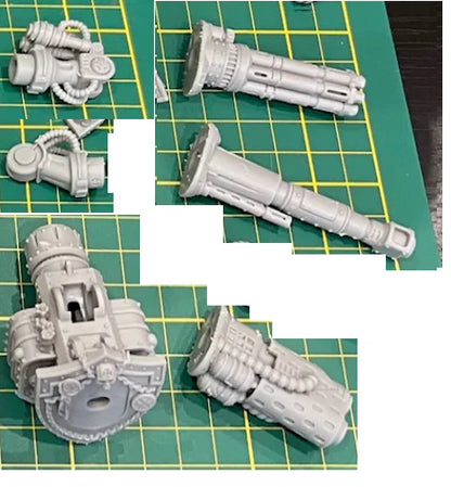 Questorian Imperial Vanguard of the Darkest Order + double armes distance et double supports arme distance et double supports arme mêlée
