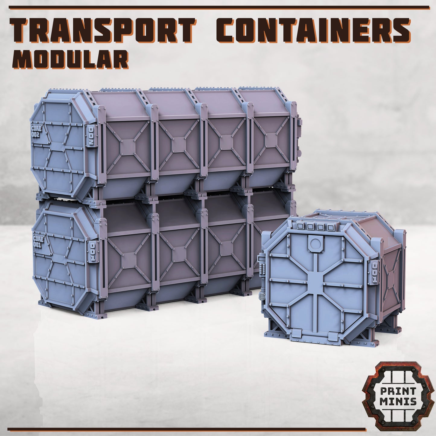 Containers - Figurine Print Minis