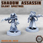Shadow Assassin - Silent Spectres - Figurine Print Minis - PRINT MINIS - 3DPitFactory