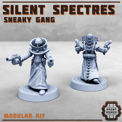 The Silent Spectres - A Sneaky Gang - Figurine Print Minis
