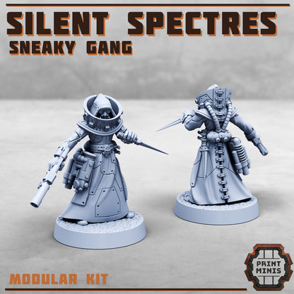 The Silent Spectres - A Sneaky Gang - Figurine Print Minis