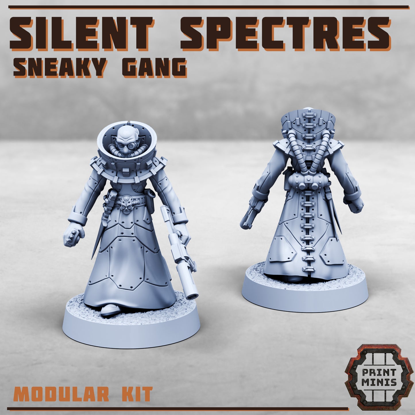 The Silent Spectres - A Sneaky Gang - Figurine Print Minis