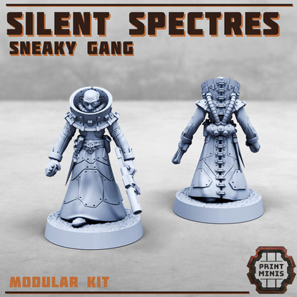 The Silent Spectres - A Sneaky Gang - Figurine Print Minis