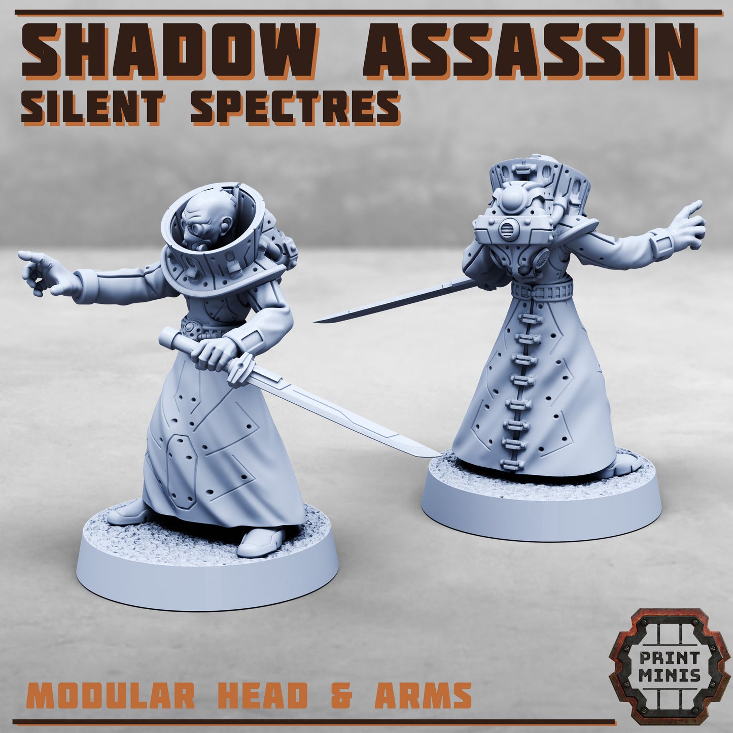 Pack Silent Spectres Ultimate Expansion - Figurine Print Minis - PRINT MINIS - 3DPitFactory