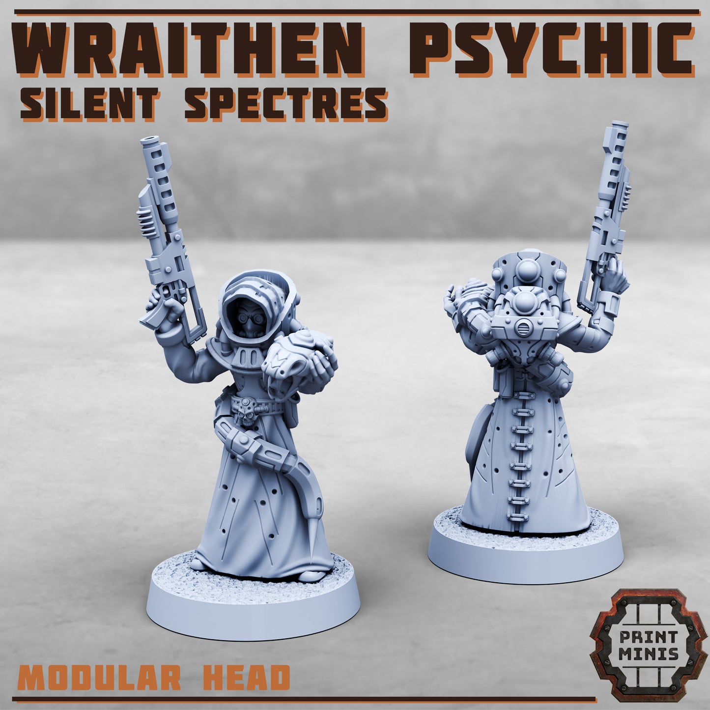 Pack Silent Spectres Ultimate Expansion - Figurine Print Minis - PRINT MINIS - 3DPitFactory