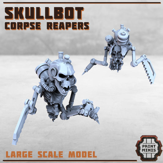 Skullbot - Corpse Reapers - Figurine Print Minis - PRINT MINIS - 3DPitFactory
