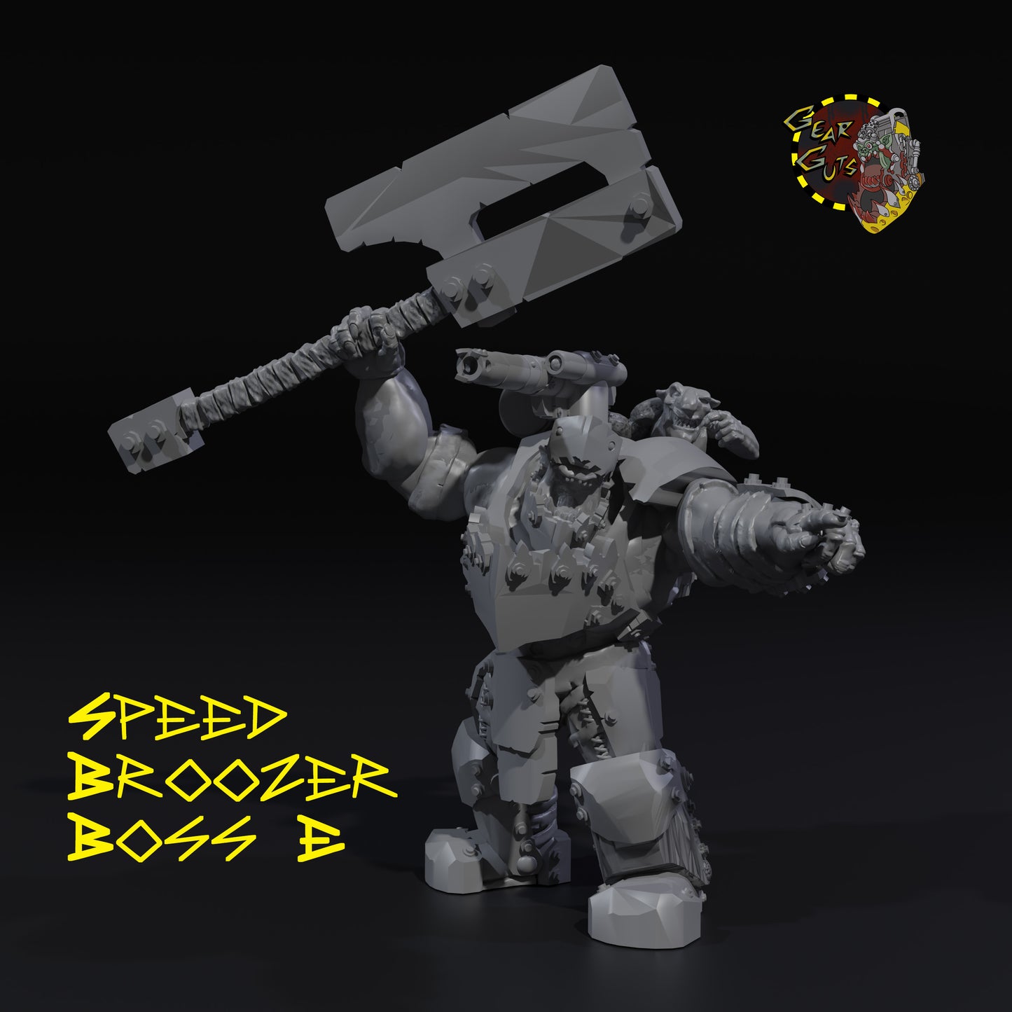 Lot de figurines Orks – Boss, Mekanics & Speedkult – Impression Résine Haute Définition