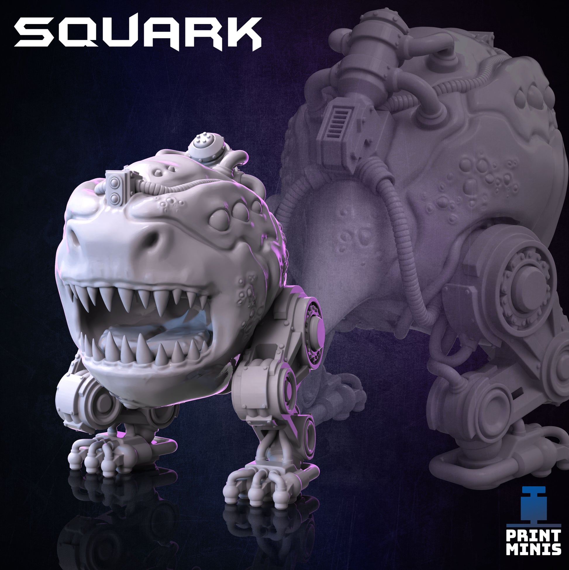Squark - Figurine Print Minis - PRINT MINIS - 3DPitFactory