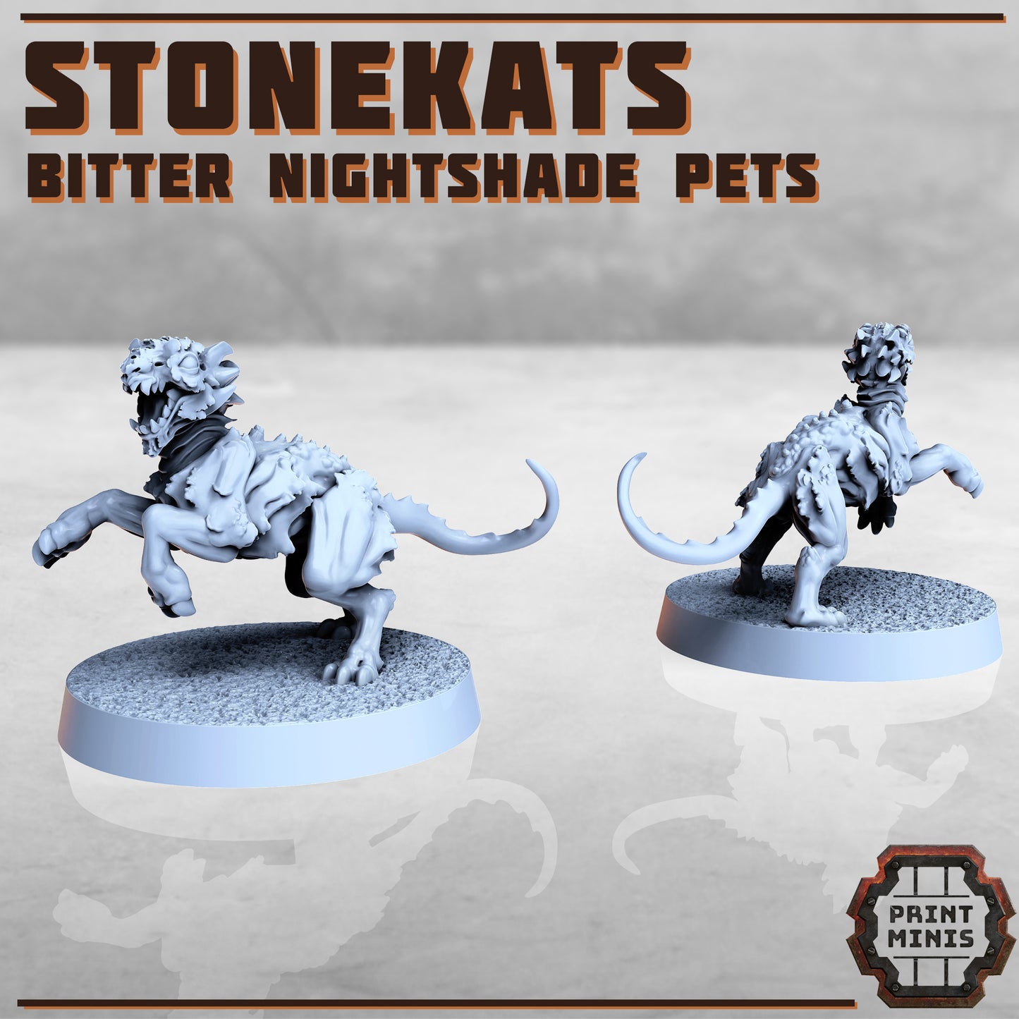 Stonekats - Figurine Print Minis