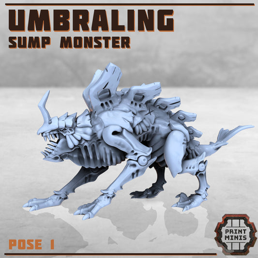 2 Sump Monsters - Figurine Print Minis - PRINT MINIS - 3DPitFactory