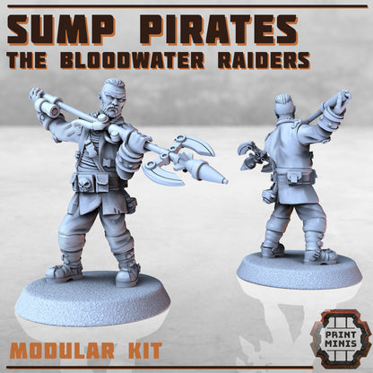 Sump Pirates - Figurine Print Minis