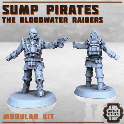Sump Pirates - Figurine Print Minis