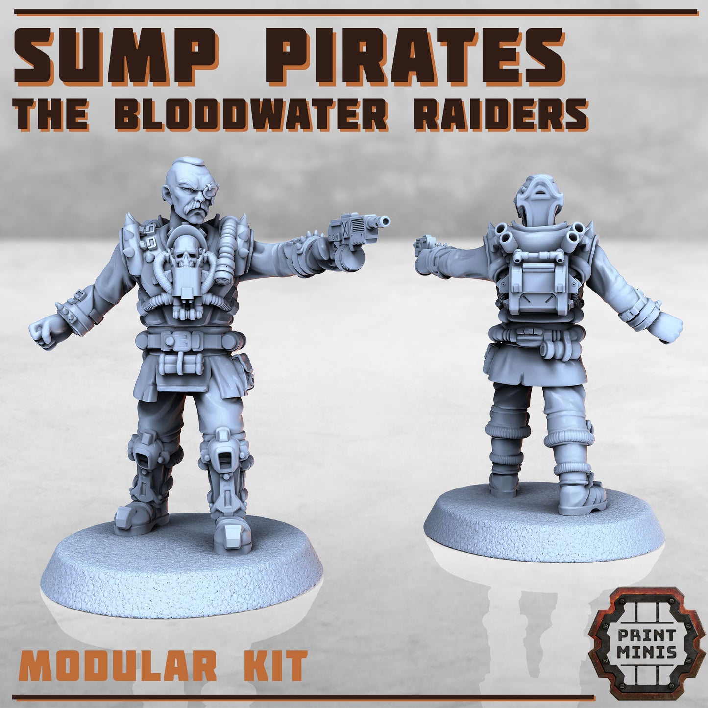 Sump Pirates - Figurine Print Minis