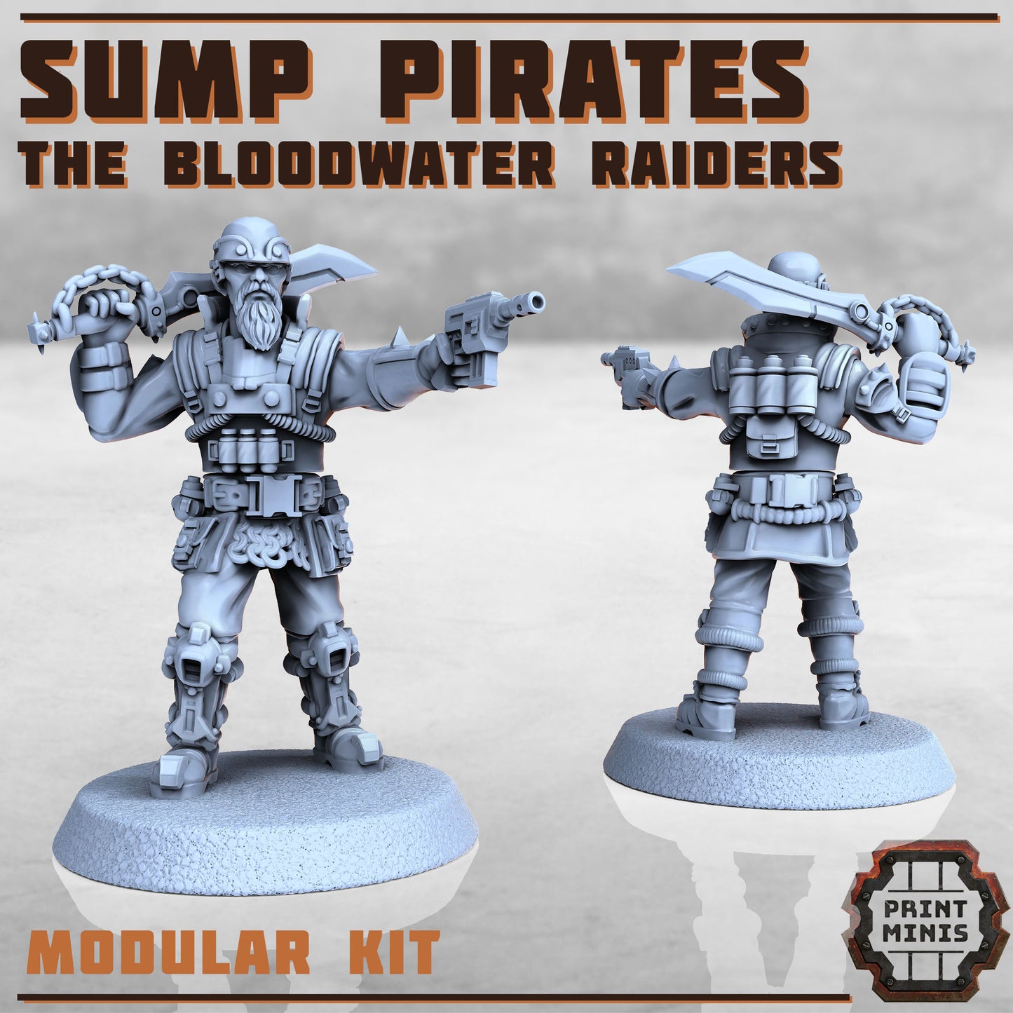 Sump Pirates - Figurine Print Minis