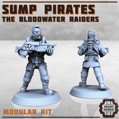 Sump Pirates - Figurine Print Minis