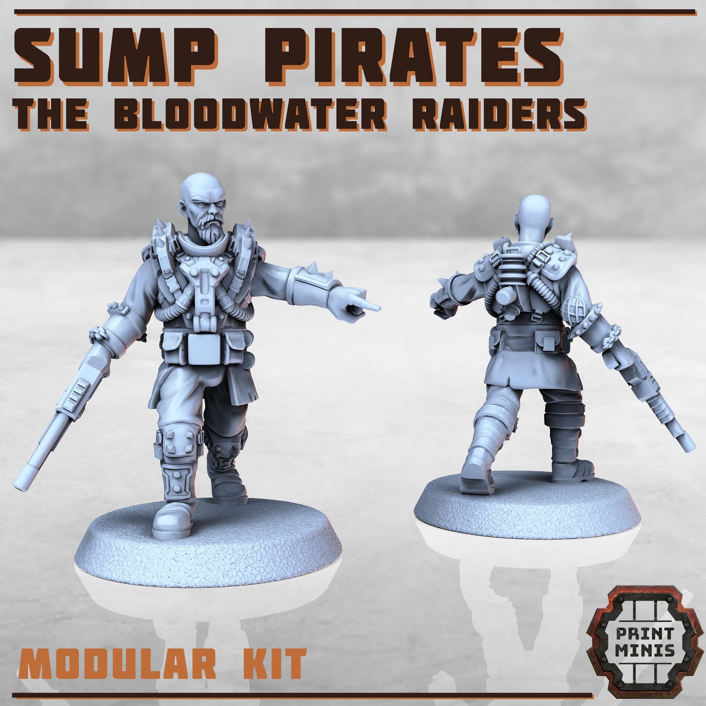 Sump Pirates - Figurine Print Minis