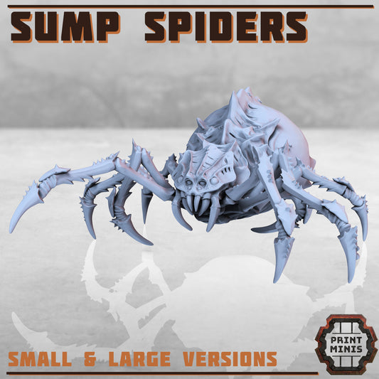 Sump Spider - Figurine Print Minis - PRINT MINIS - 3DPitFactory