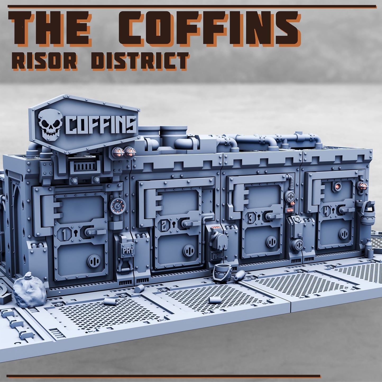 The Coffins - Risor District - Figurine Print Minis
