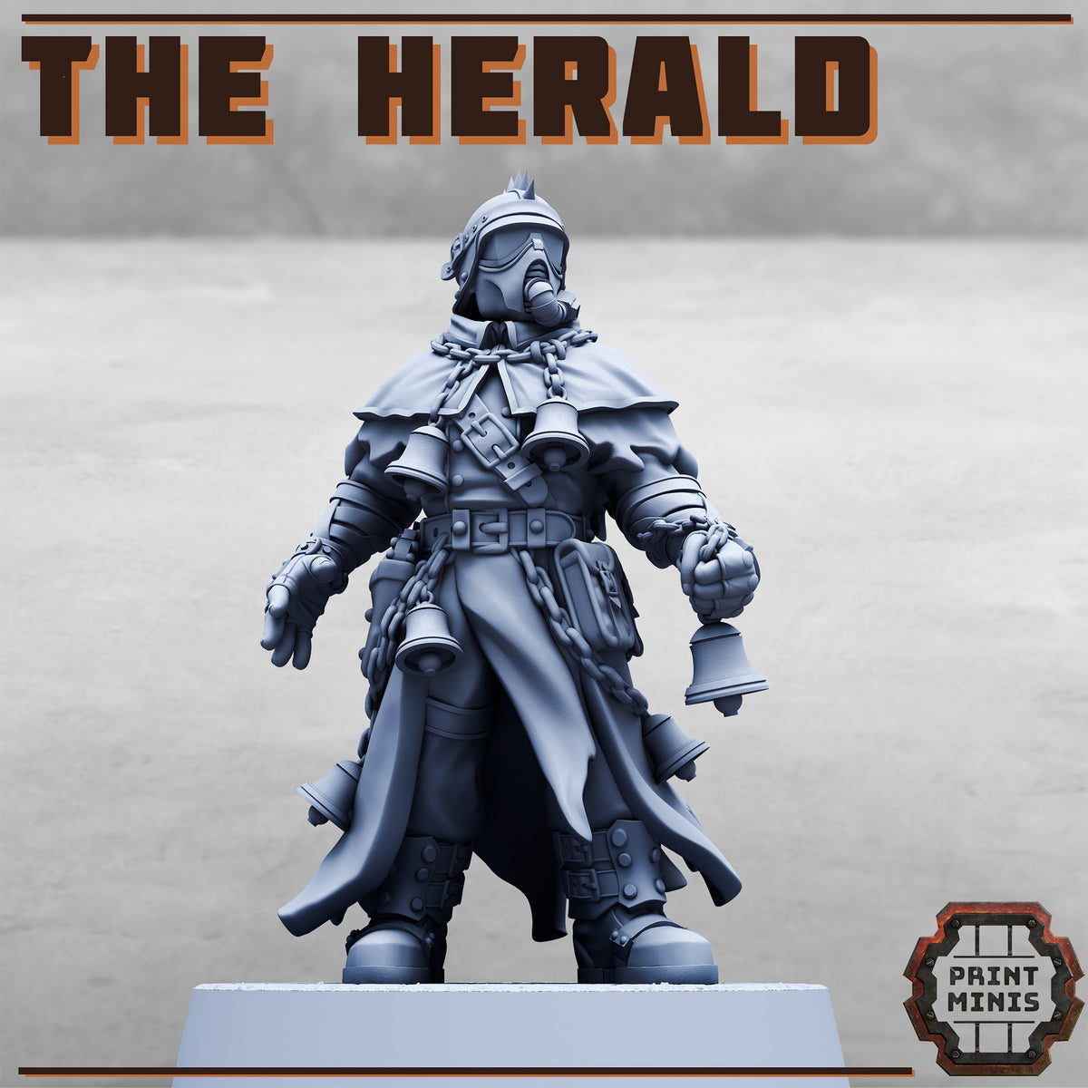 The Herald - Figurine Print Minis - PRINT MINIS - 3DPitFactory