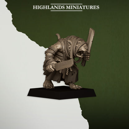 VERMIN ACOLYTES - Figurine Highlands Miniatures
