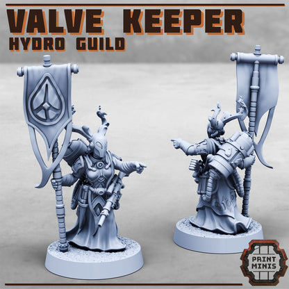 Valve Keeper - Hydro Guild - Figurine Print Minis