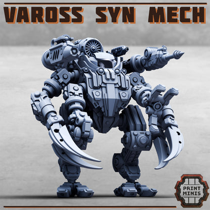 Vaross Syn Mech - Figurine Print Minis