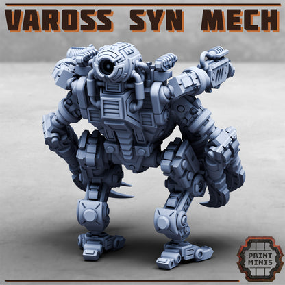 Vaross Syn Mech - Figurine Print Minis