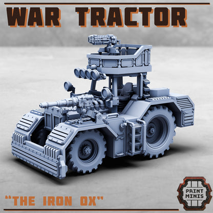 Tractor - Figurine Print Minis